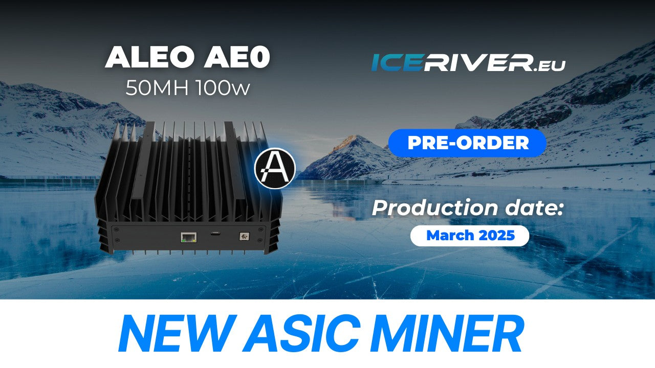 IceRiver ALEO AE0: Pre-Order Now for Home or Hosting – ICERIVER